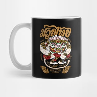 Muay Thai Kickboxing Hanuman Mug